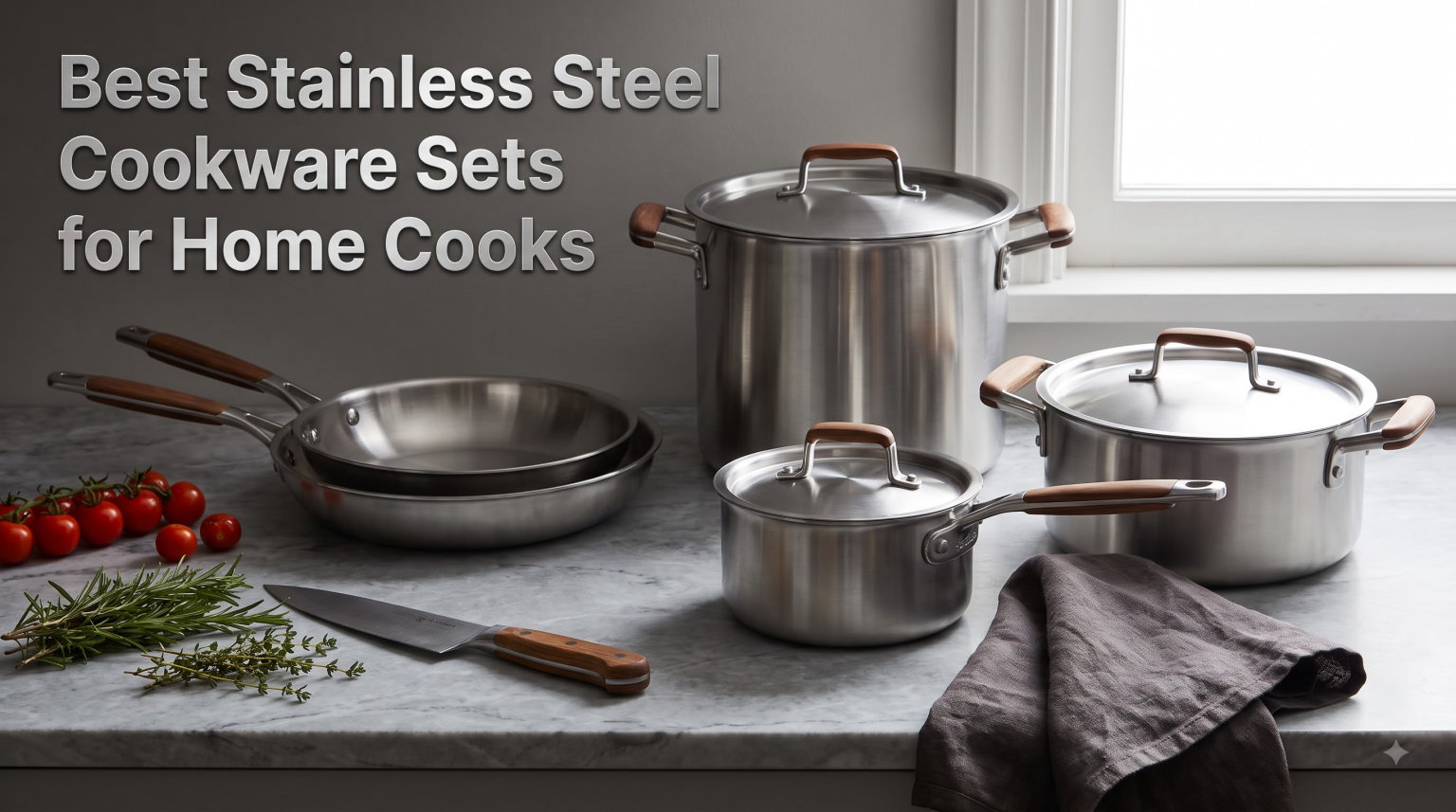 Best Stainless Steel Cookware Sets for Home Cooks