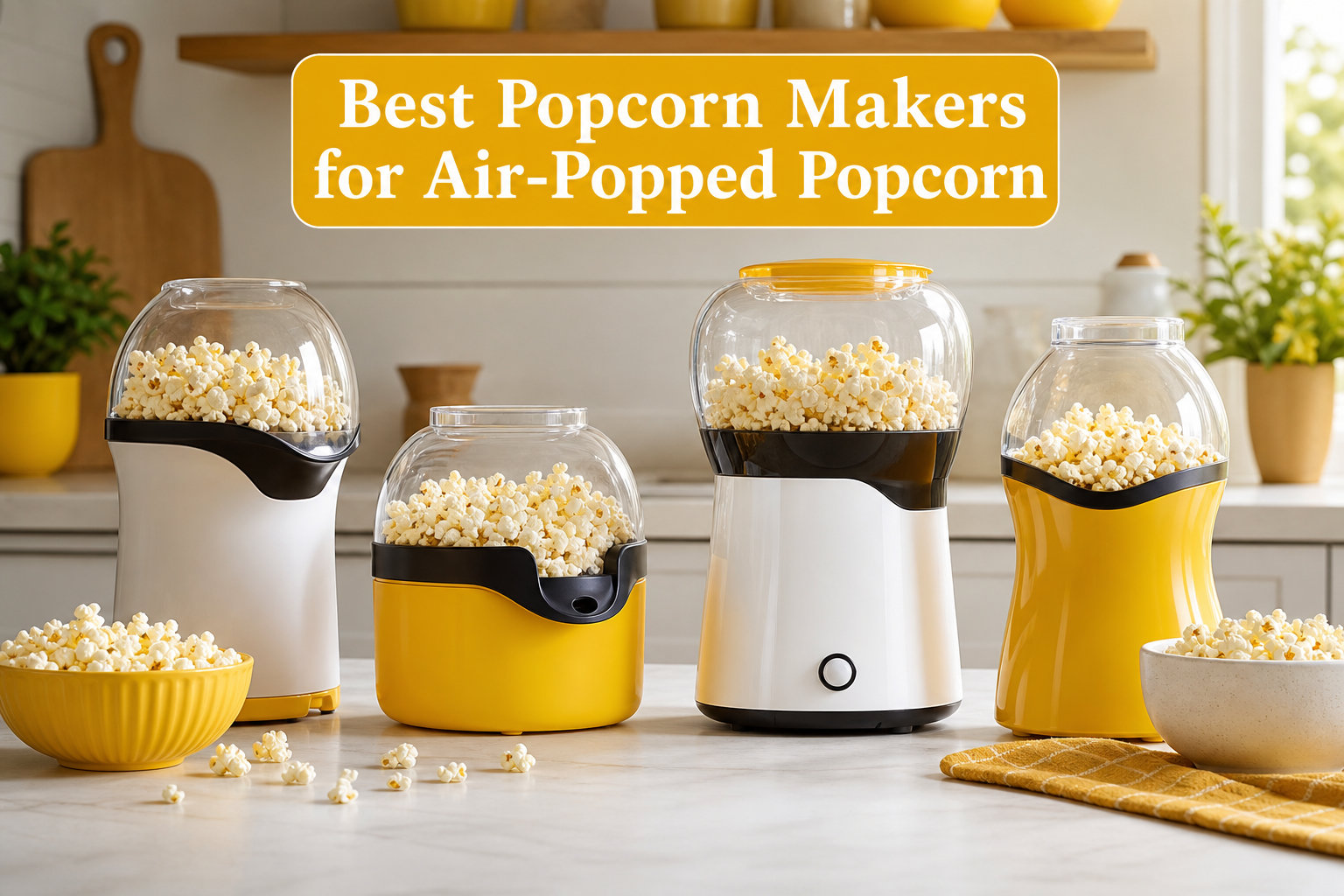 Best Popcorn Makers for Air-Popped Popcorn