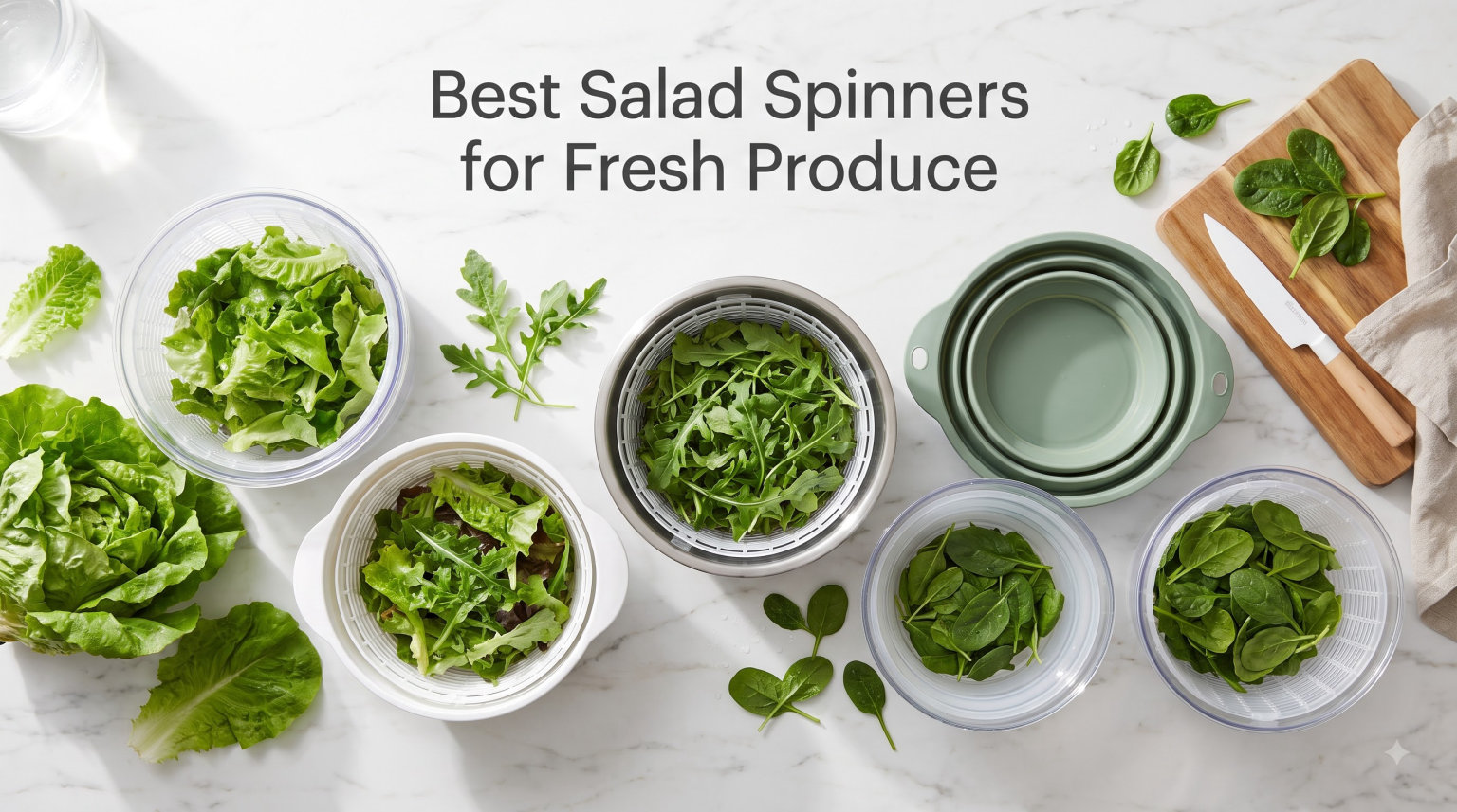 Best Salad Spinners for Fresh Produce