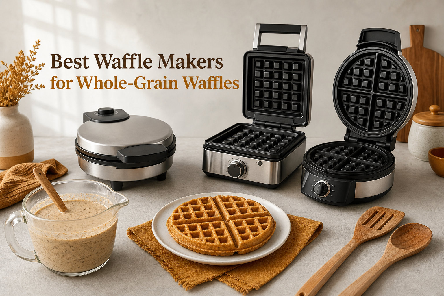 Best Waffle Makers for Whole-Grain Waffles