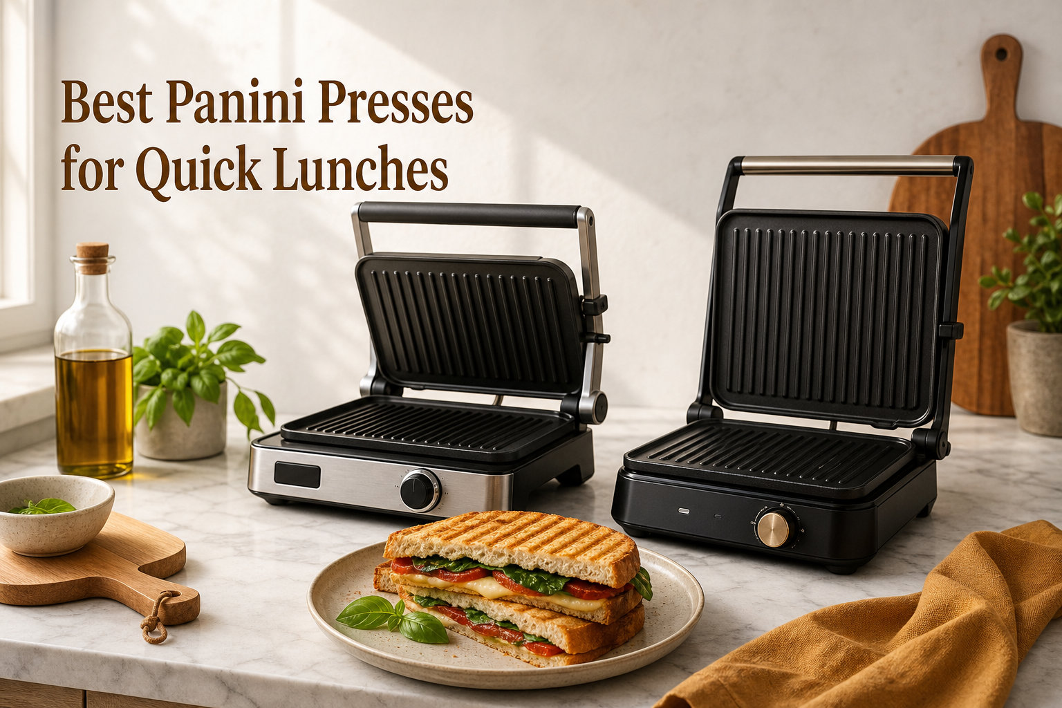 Best Panini Presses for Quick Lunches