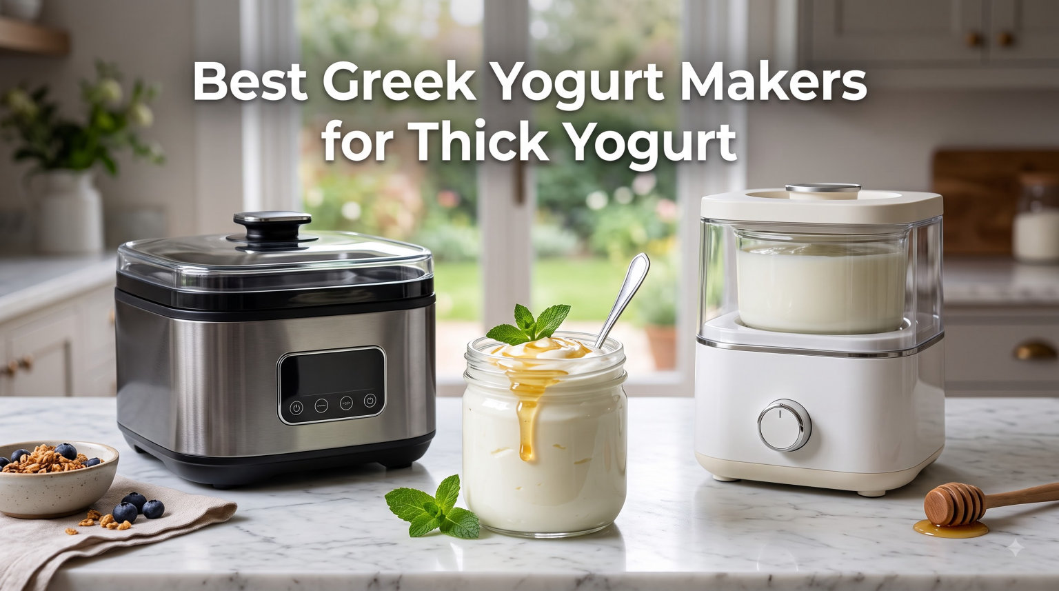 Best Greek Yogurt Makers for Thick Yogurt