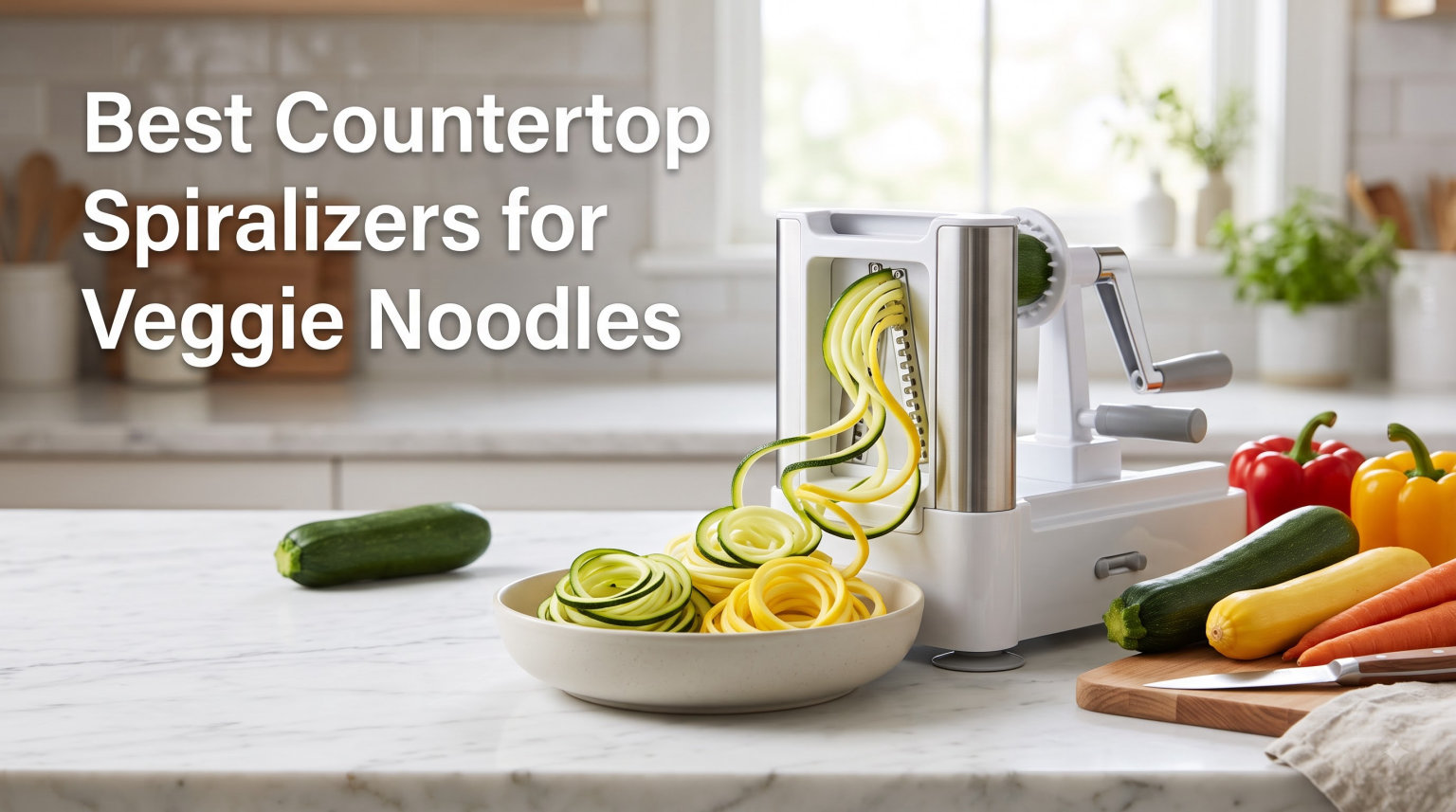 Best Countertop Spiralizers for Veggie Noodles
