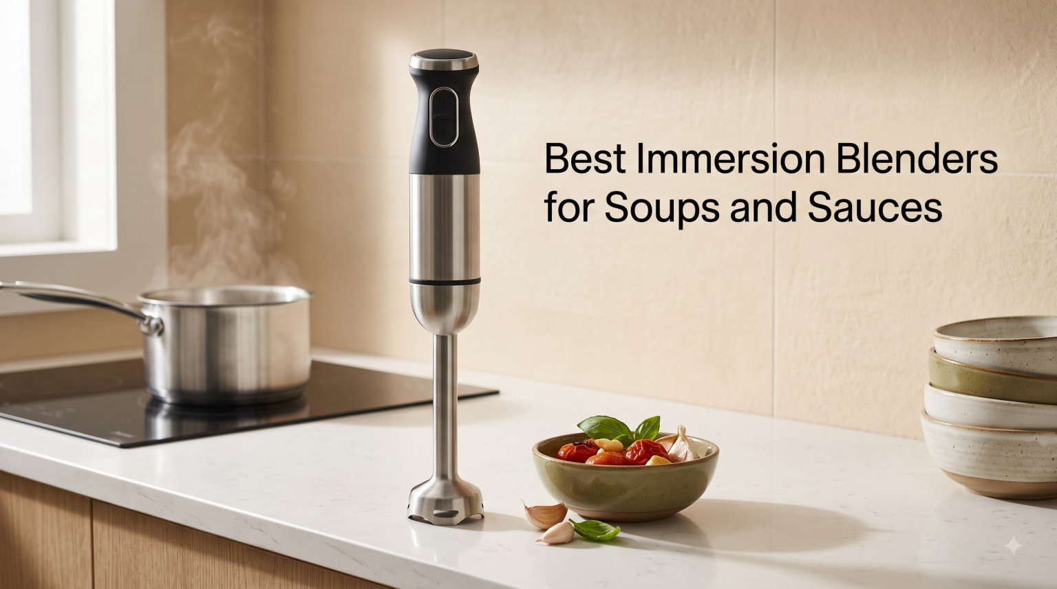 Best Immersion Blenders for Soups and Sauces