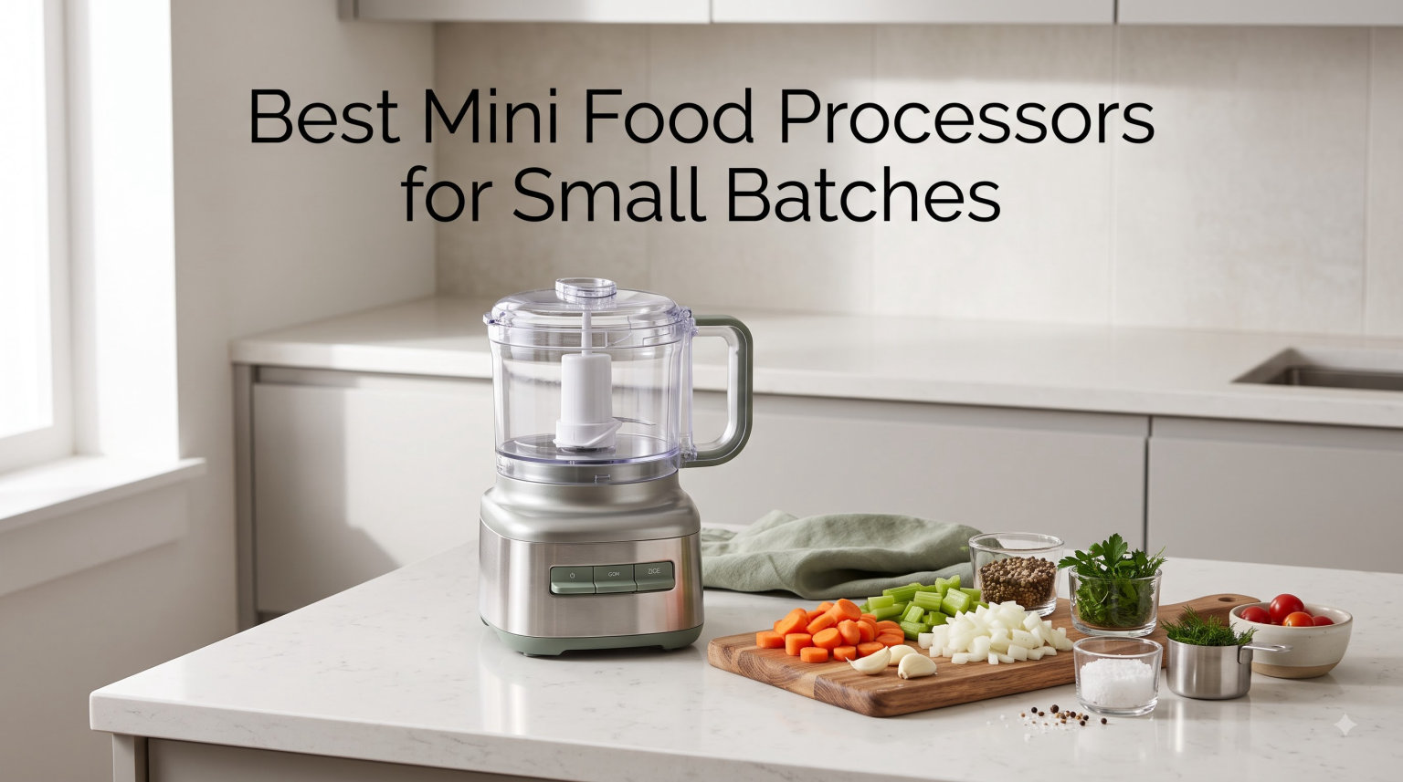 Best Mini Food Processors for Small Batches