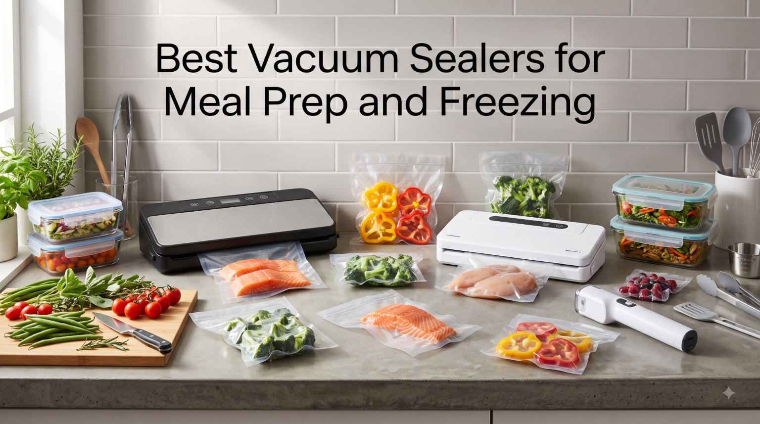 Best Vacuum Sealers for Meal Prep and Freezing