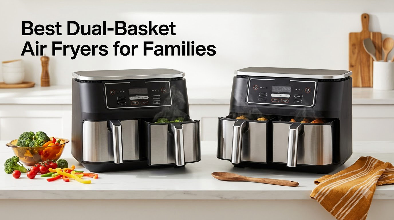 Best Dual-Basket Air Fryers for Families