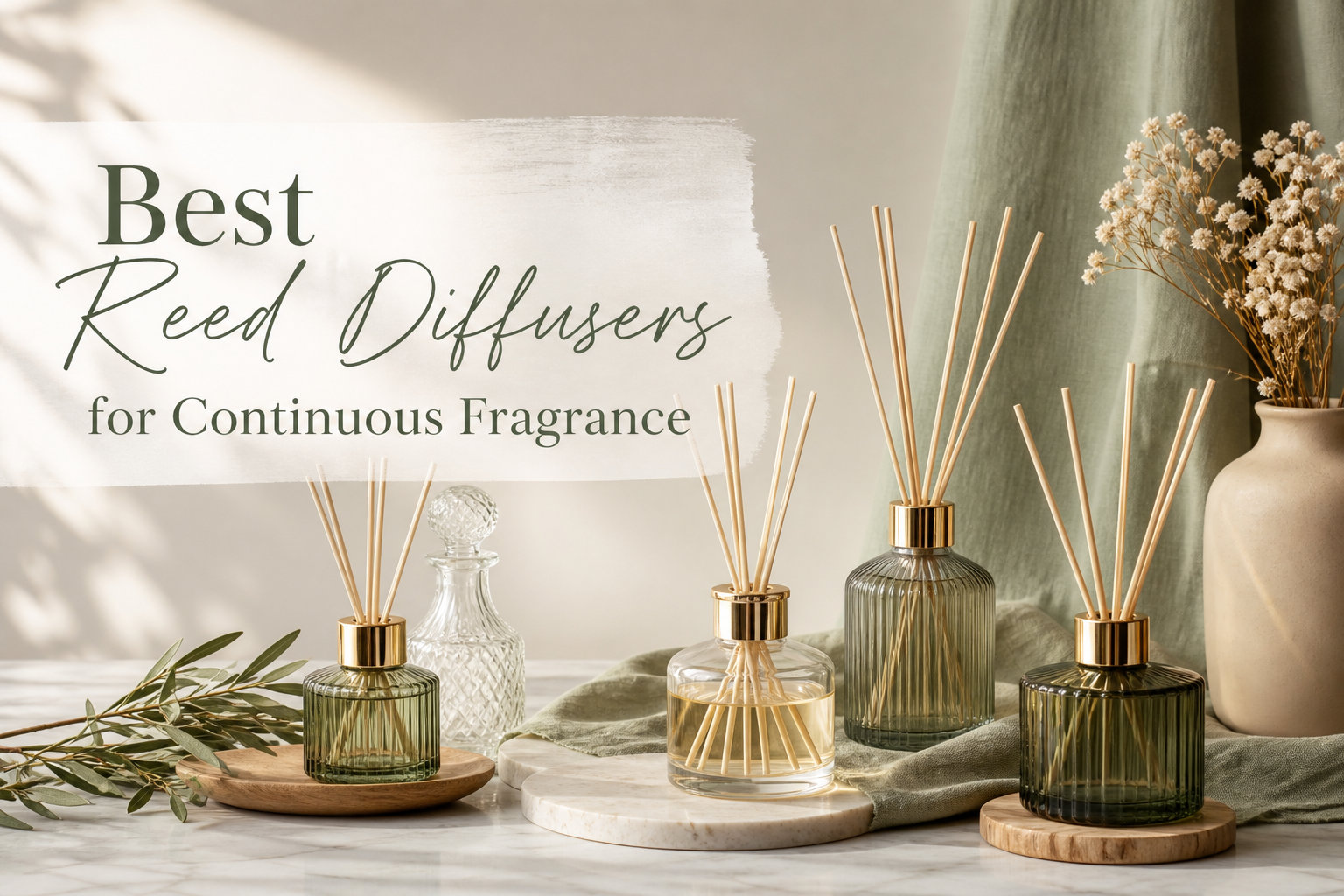 Best Reed Diffusers for Continuous Fragrance