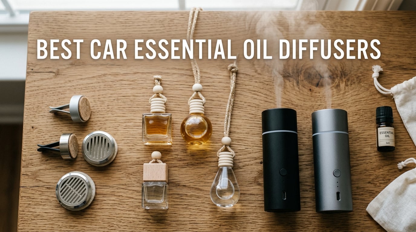 Best Car Essential Oil Diffusers for Commuters