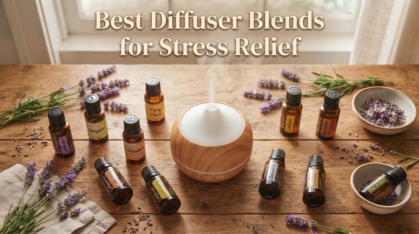 Best Diffuser Blends for Stress Relief