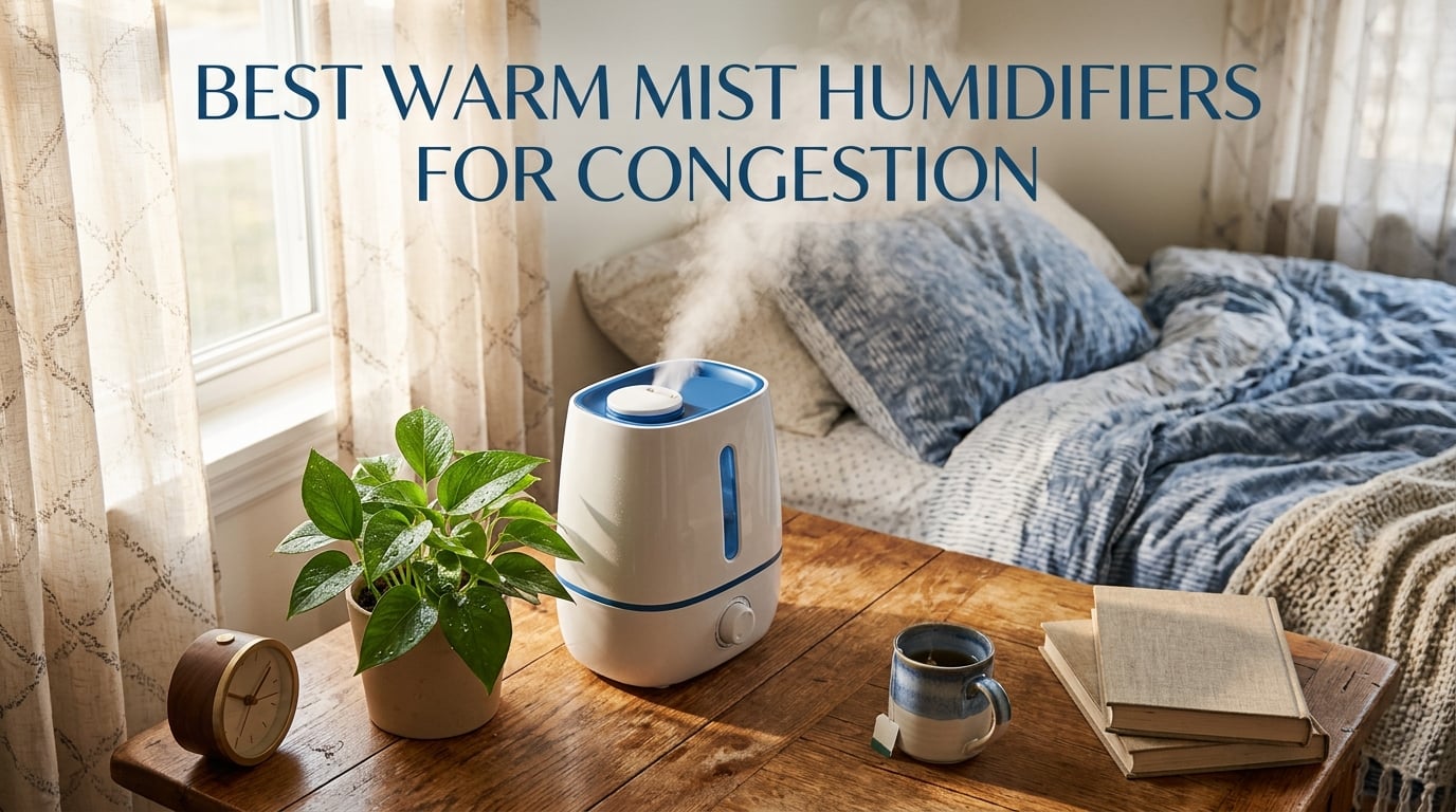 Best Warm Mist Humidifiers for Congestion