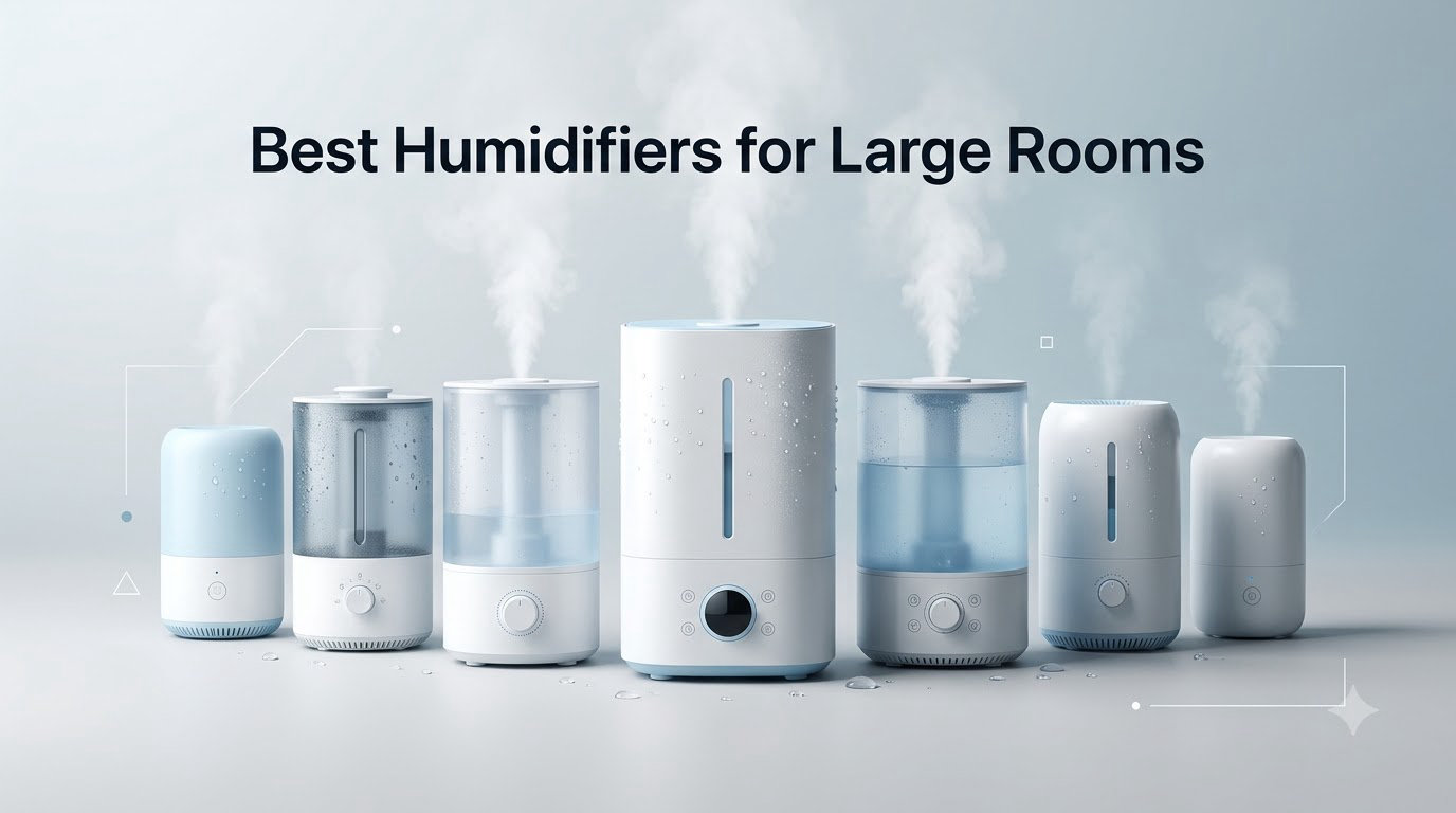 Best Humidifiers for Large Rooms