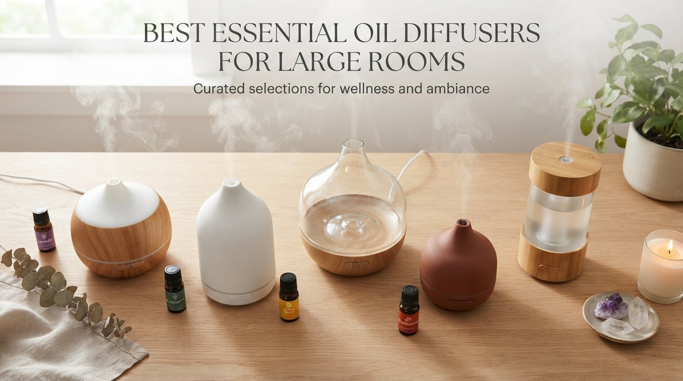 Best Essential Oil Diffusers for Large Rooms