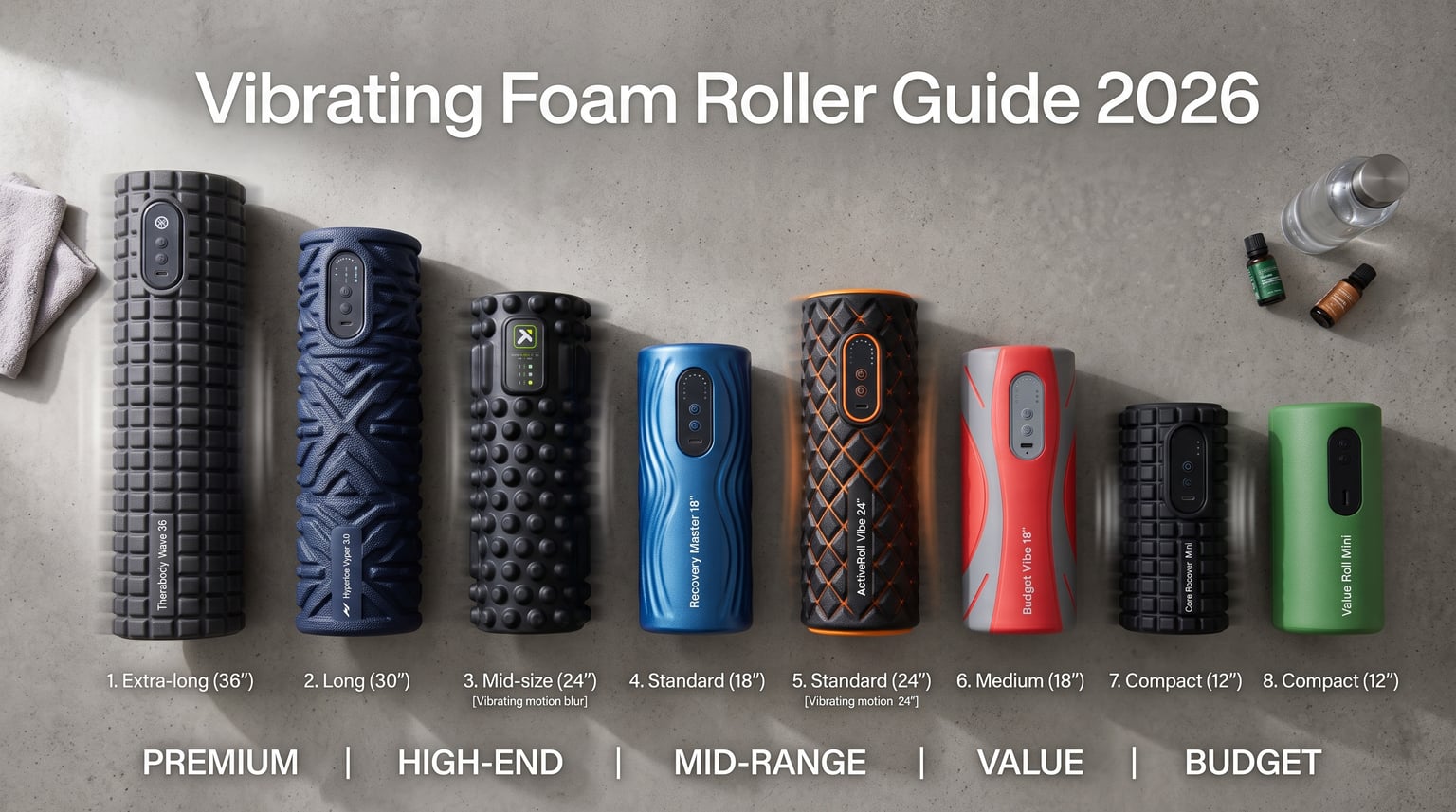 Best Vibrating Foam Rollers for Recovery