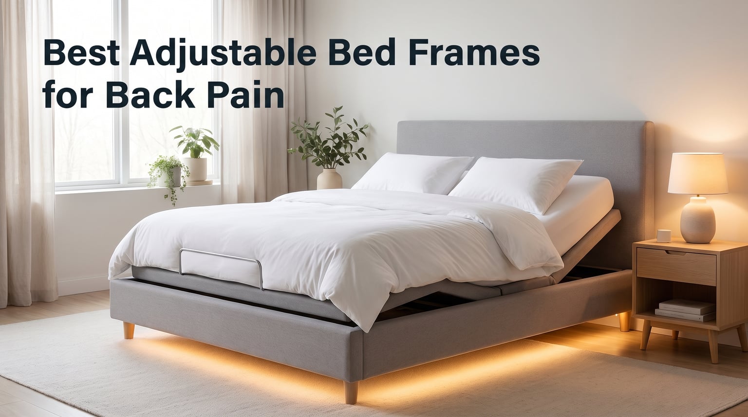 Best Adjustable Bed Frames for Back Pain