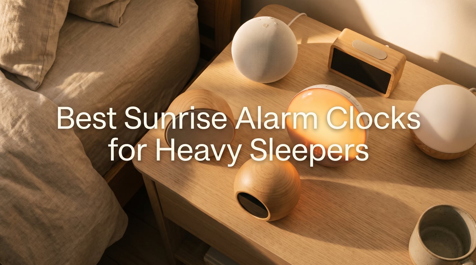 Best Sunrise Alarm Clocks for Heavy Sleepers