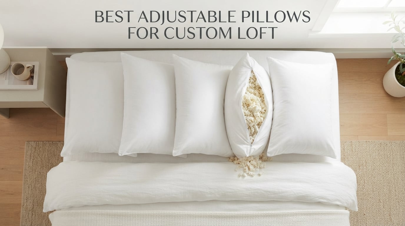 Best Adjustable Pillows for Custom Loft