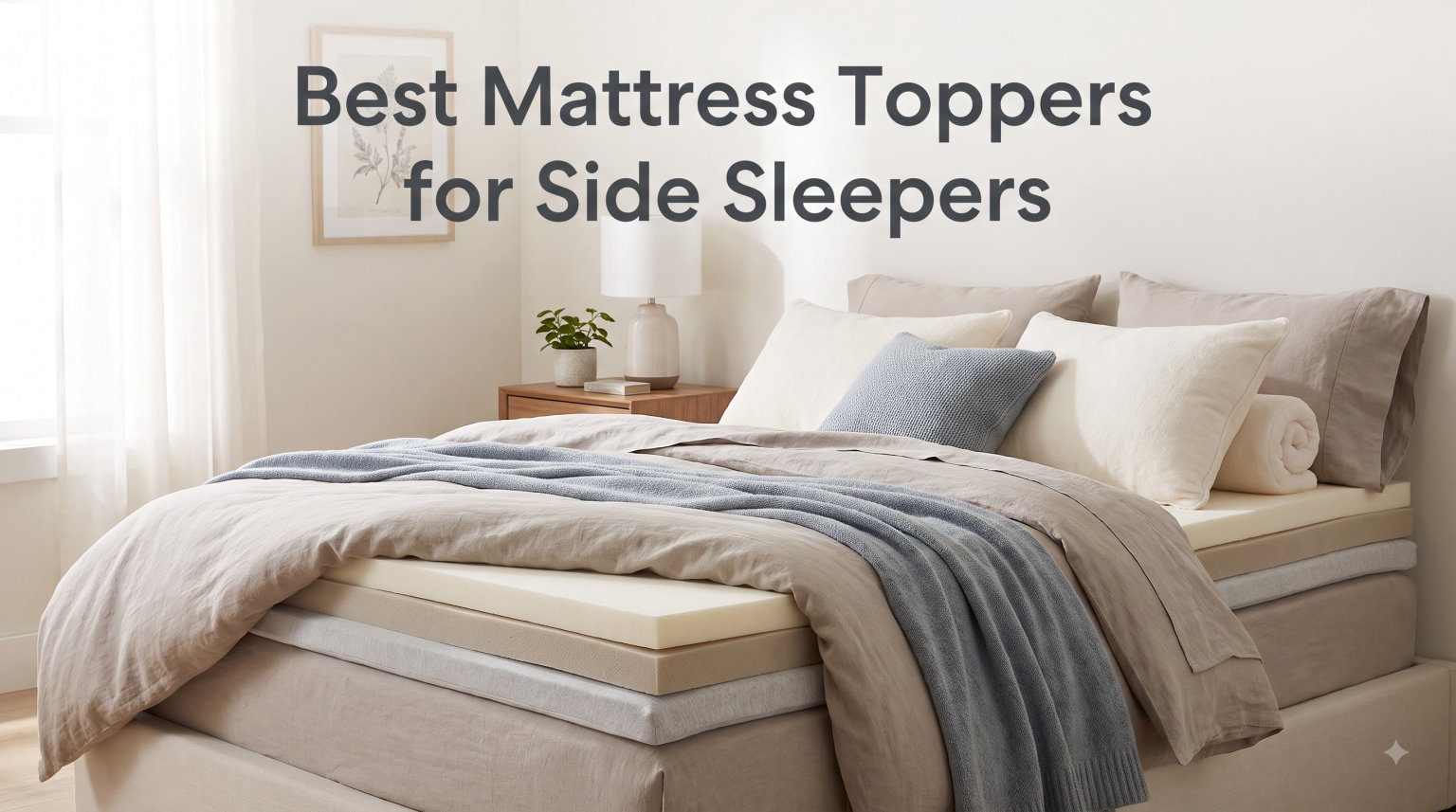 Best Mattress Toppers for Side Sleepers