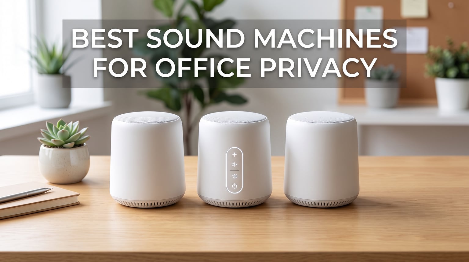 Best Sound Machines for Office Privacy