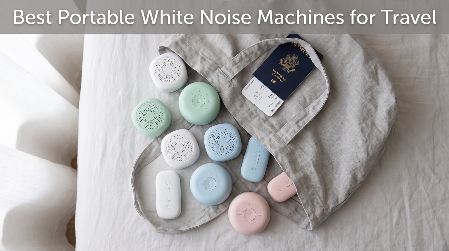 Best Portable White Noise Machines for Travel