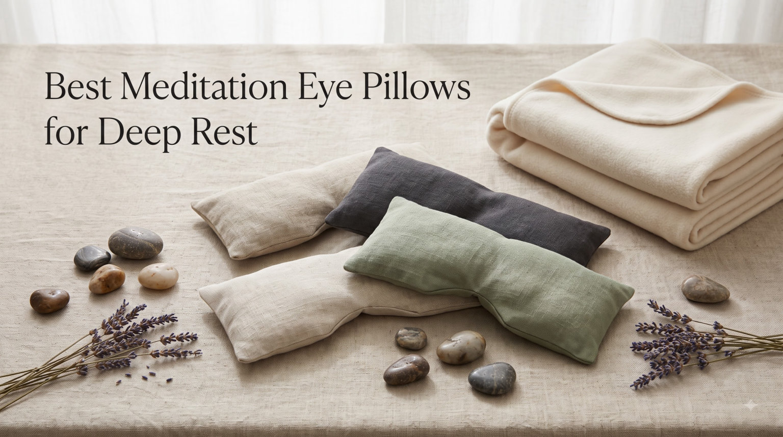Best Meditation Eye Pillows for Deep Rest