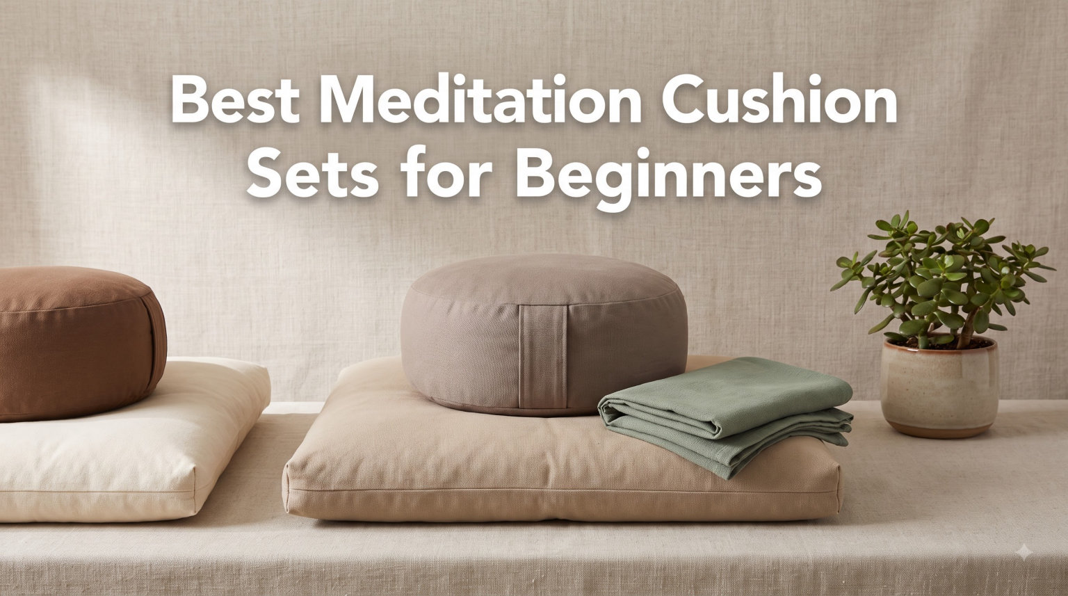 Best Meditation Cushion Sets for Beginners