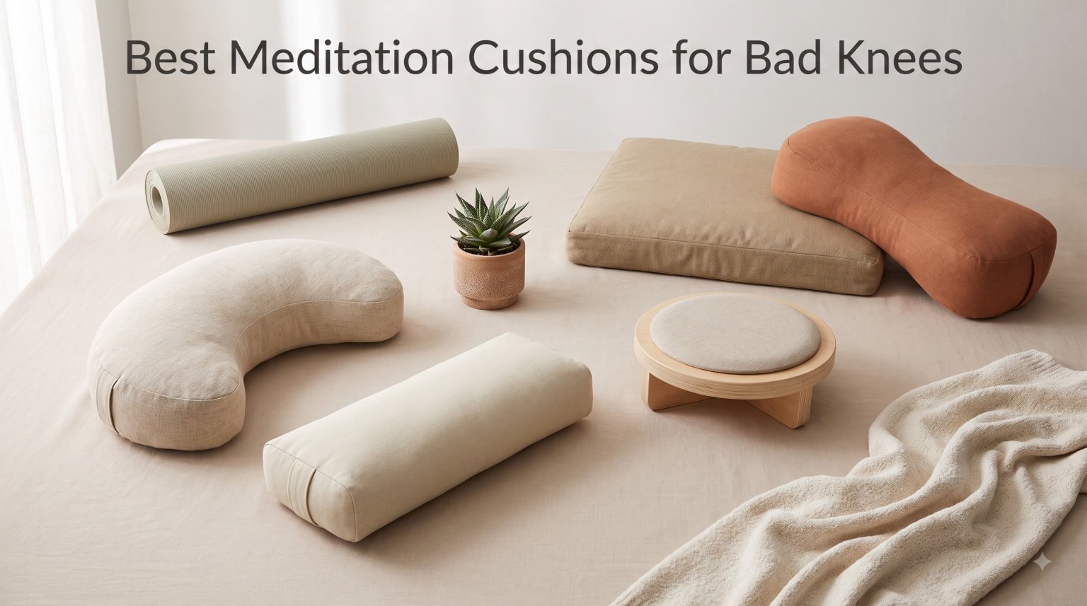 Best Meditation Cushions for Bad Knees