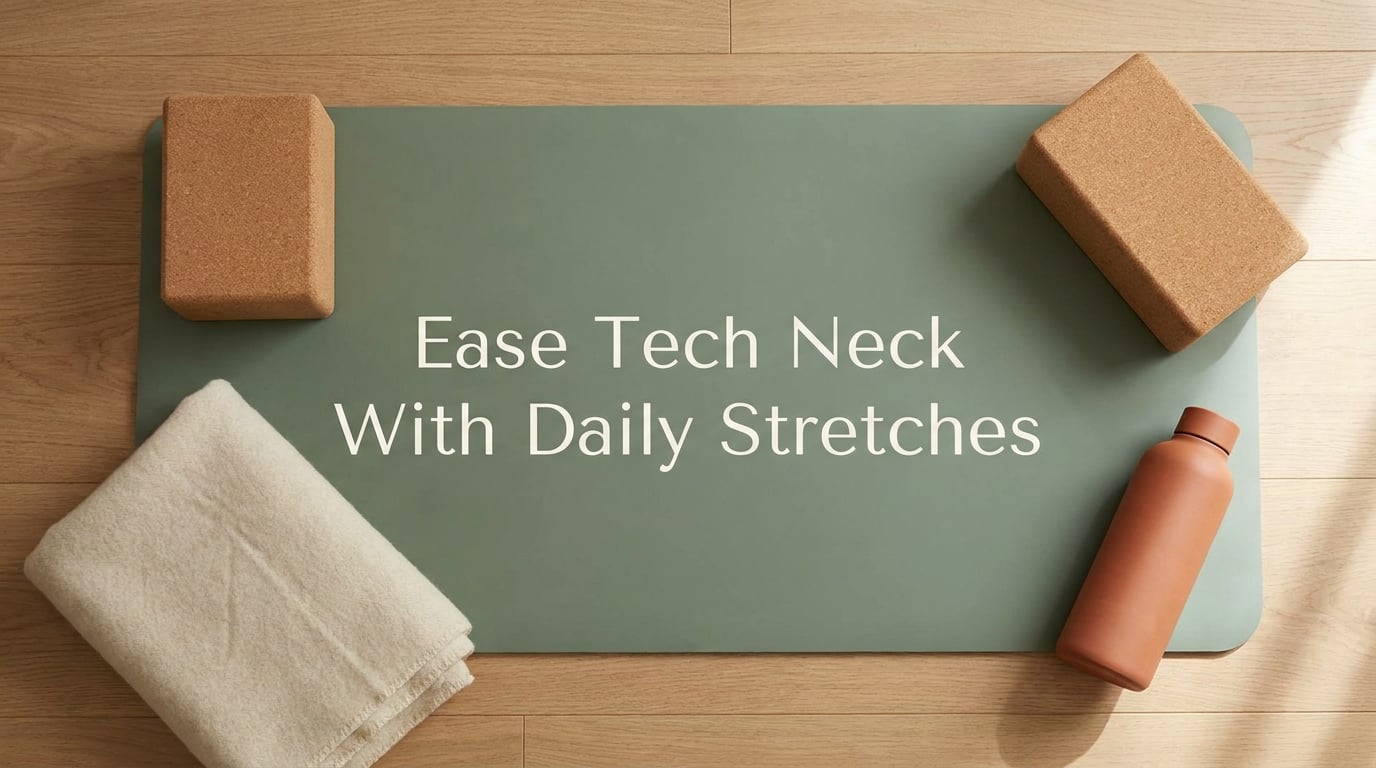 How to Ease Tech Neck With Simple Daily Stretches