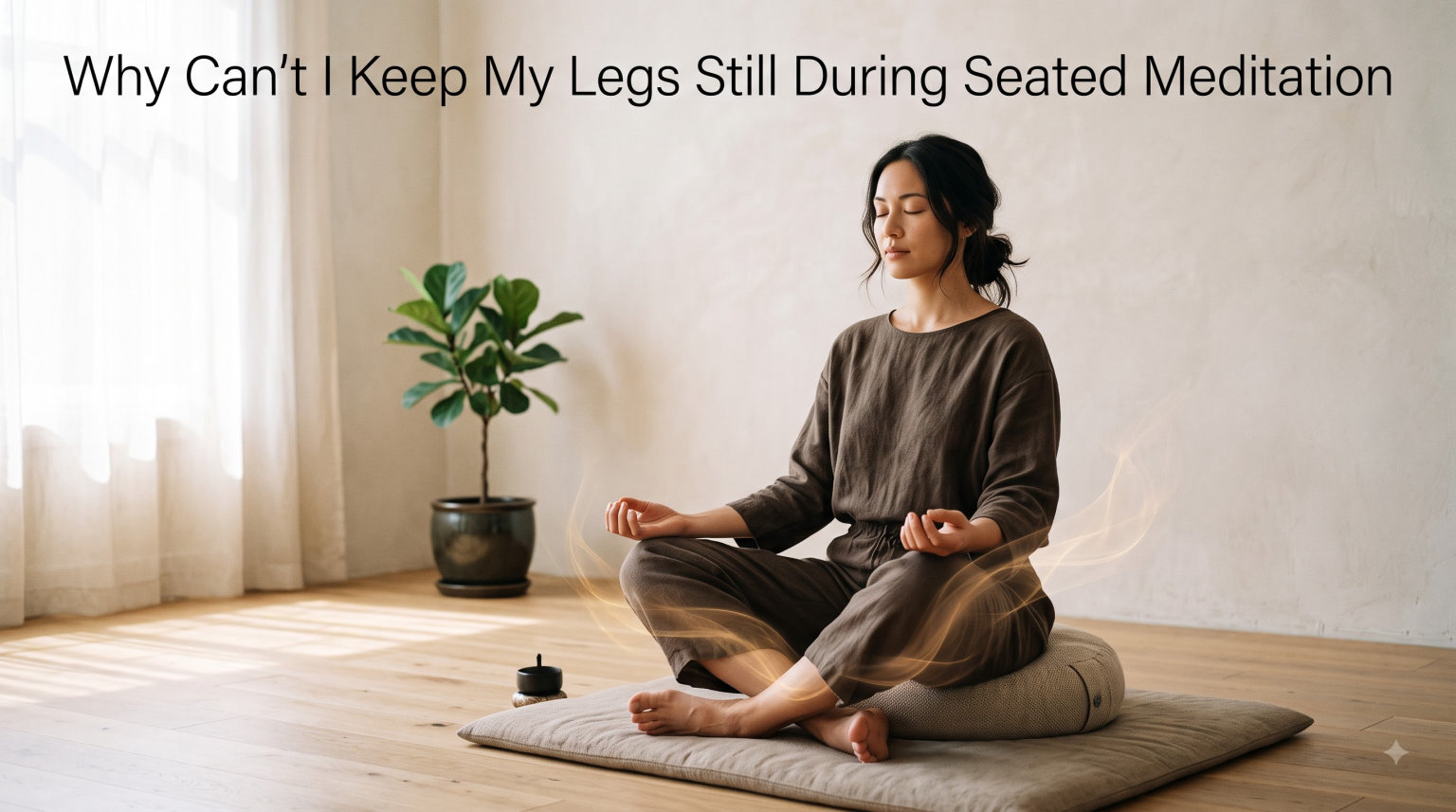 Why Can't I Keep My Legs Still During Seated Meditation
