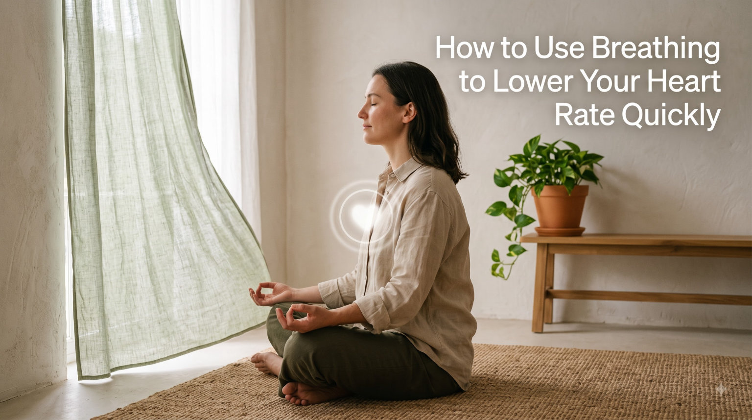 How to Use Breathing to Lower Your Heart Rate Quickly