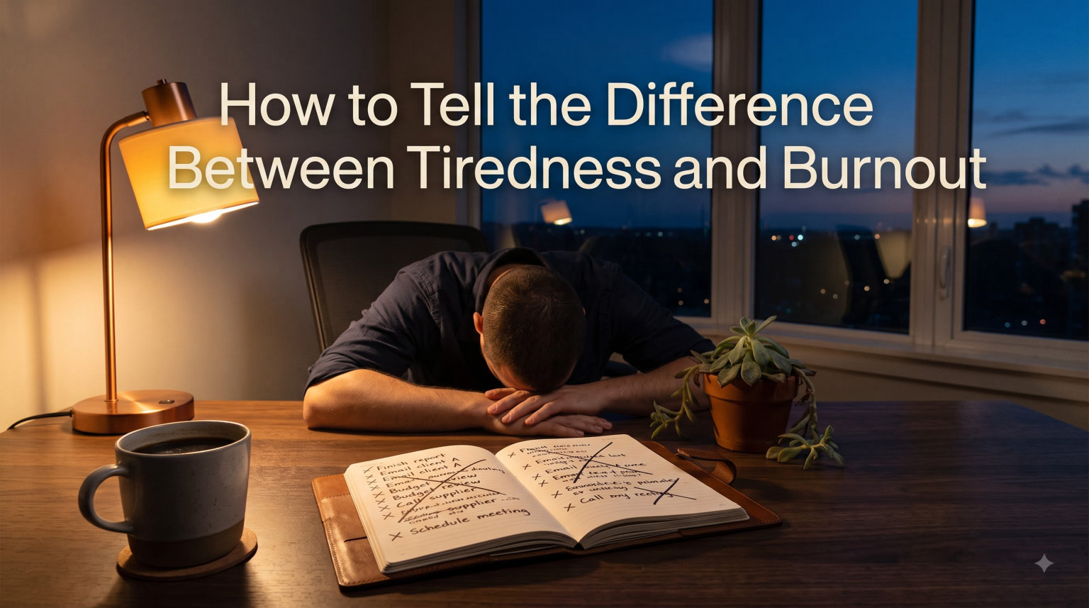How to Tell the Difference Between Tiredness and Burnout