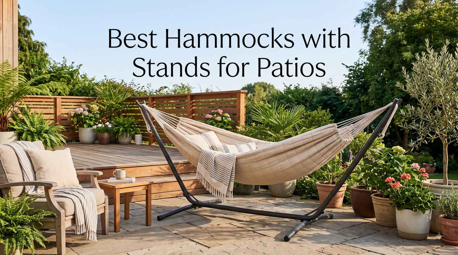 Best Hammocks with Stands for Patios