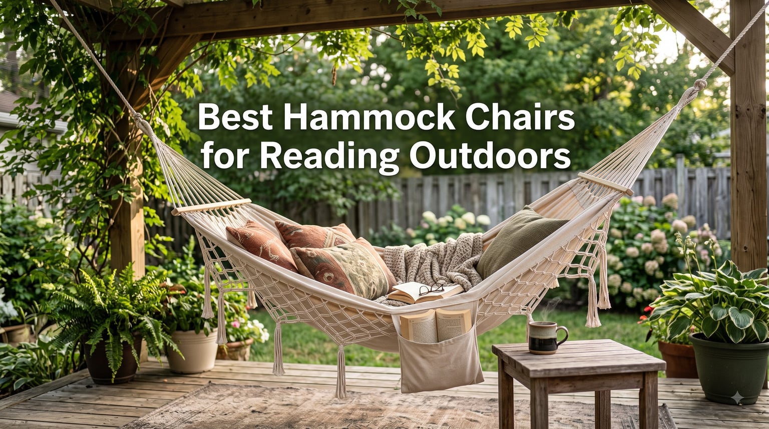 Best Hammock Chairs for Reading Outdoors