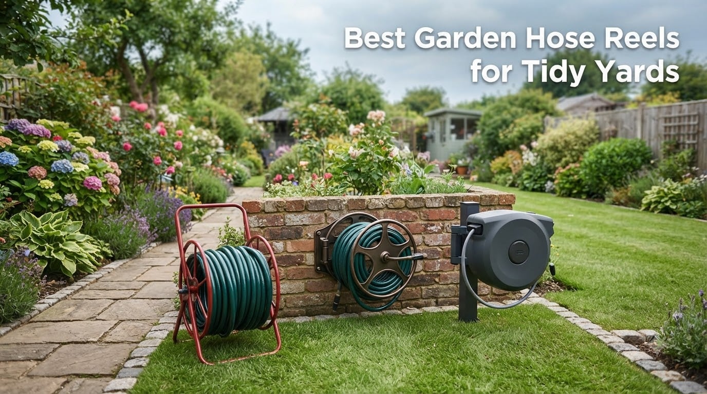 Best Garden Hose Reels for Tidy Yards