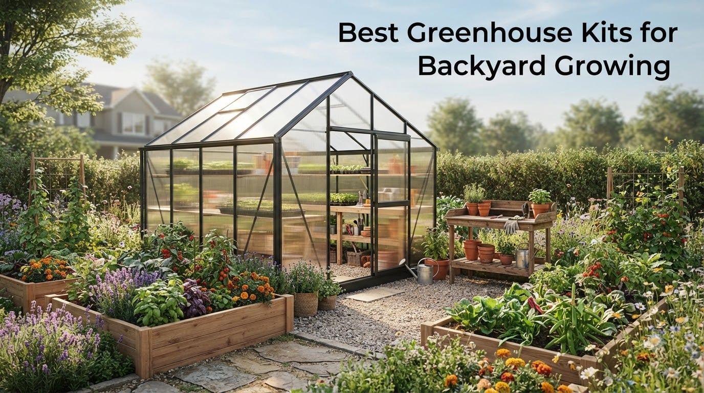 Best Greenhouse Kits for Backyard Growing