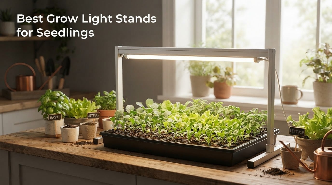Best Grow Light Stands for Seedlings