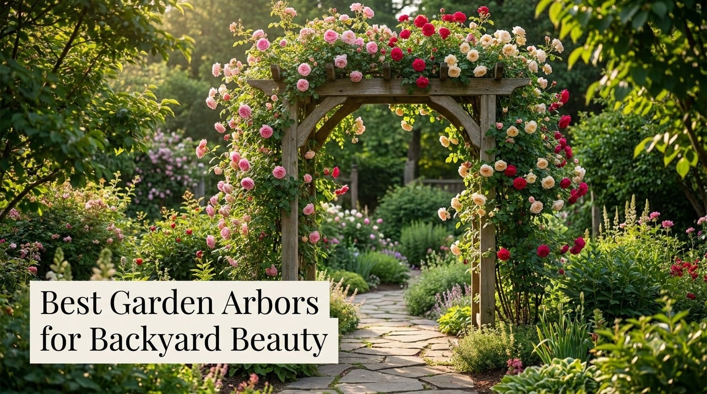 Best Garden Arbors for Backyard Beauty