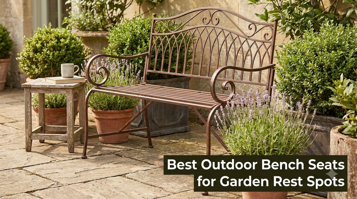 Best Outdoor Bench Seats for Garden Rest Spots