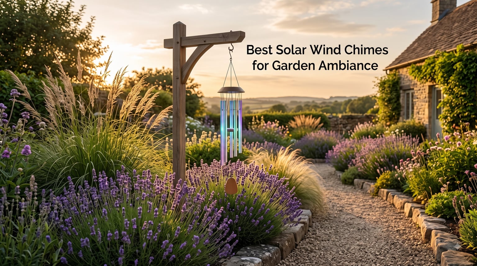 Best Solar Wind Chimes for Garden Ambiance
