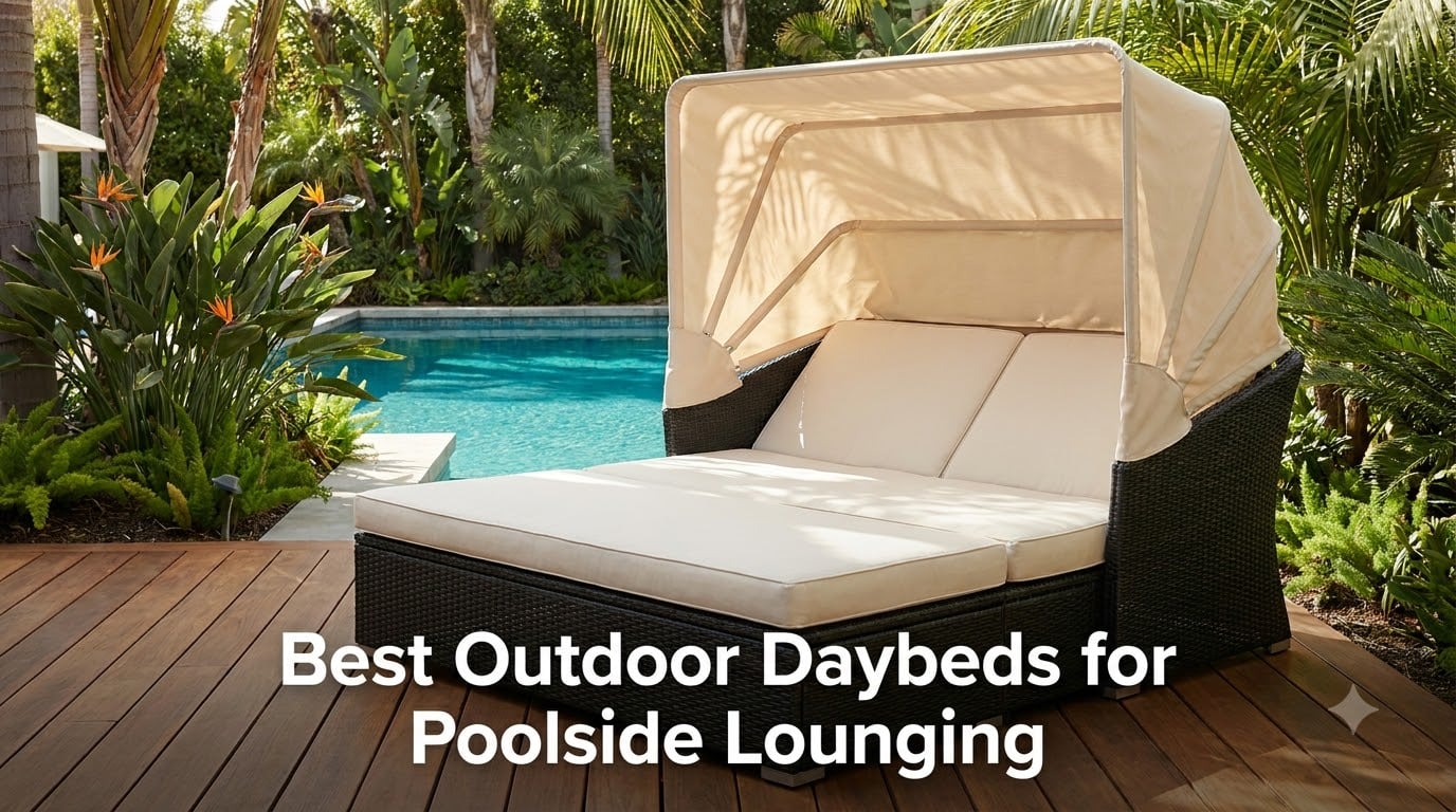 Best Outdoor Daybeds for Poolside Lounging