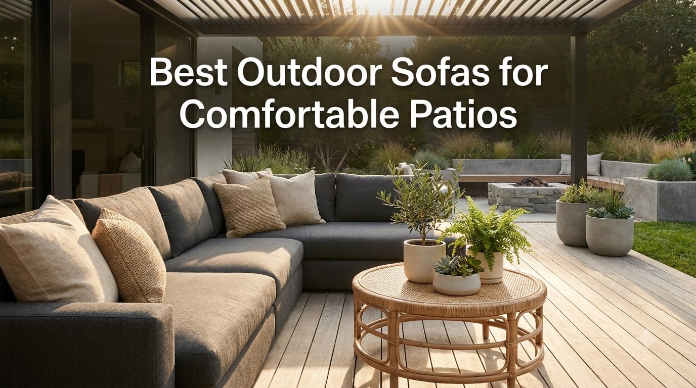Best Outdoor Sofas for Comfortable Patios