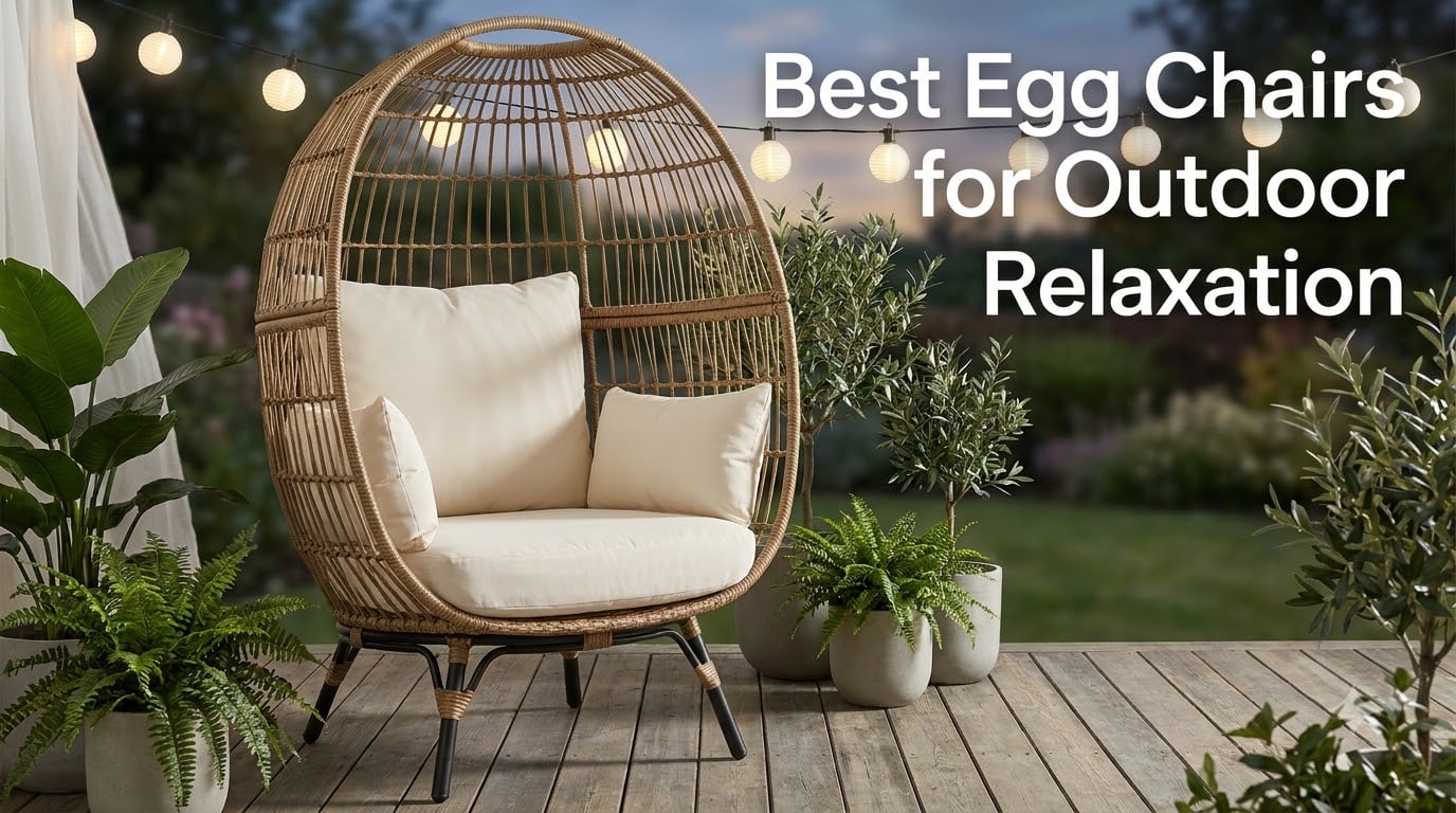 Best Egg Chairs for Outdoor Relaxation
