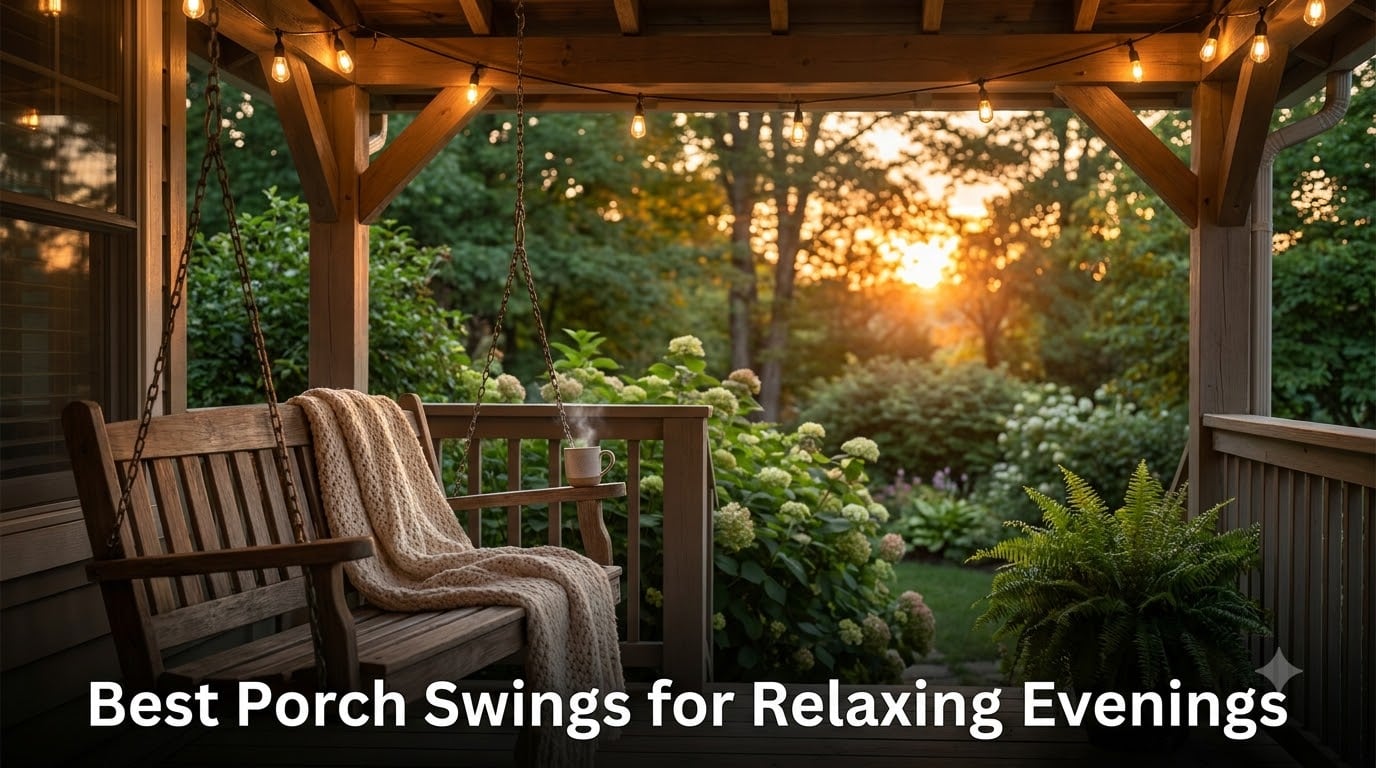 Best Porch Swings for Relaxing Evenings