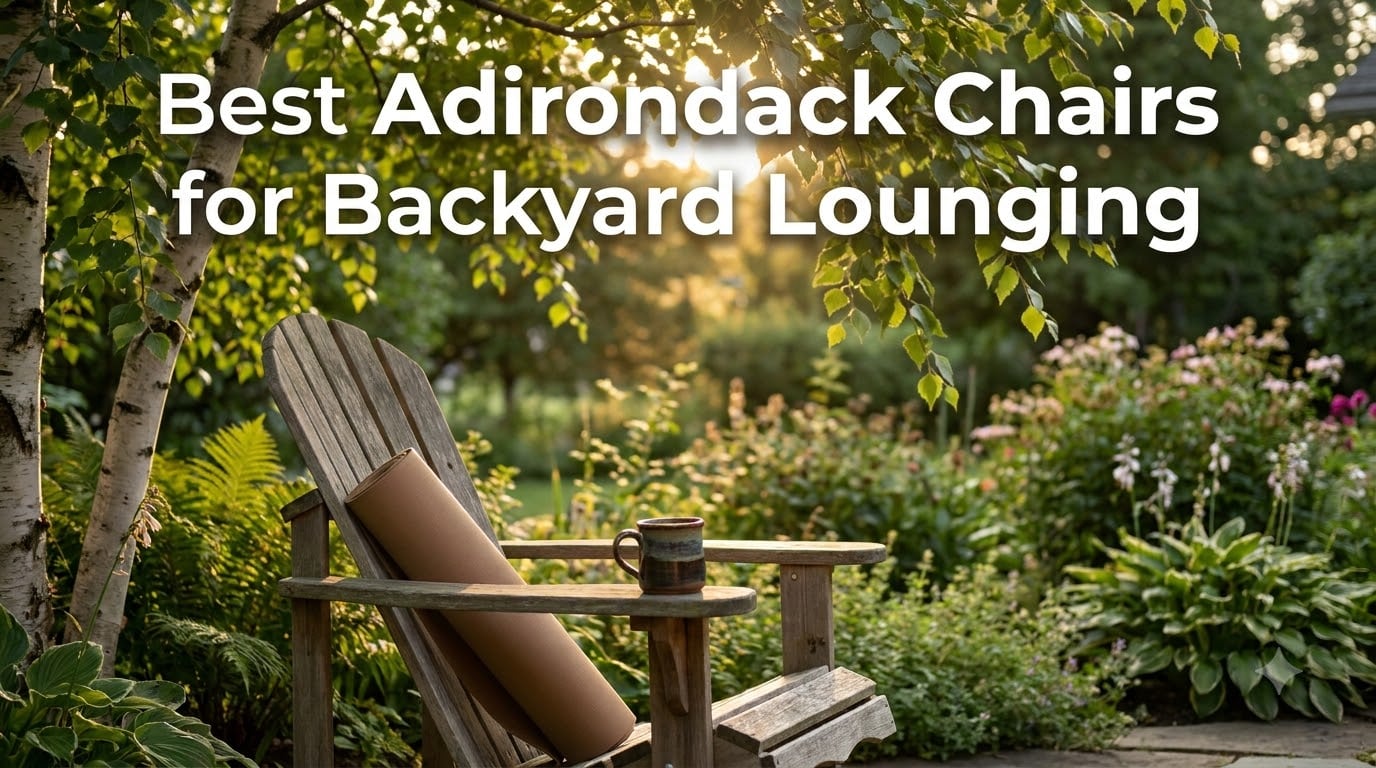 Best Adirondack Chairs for Backyard Lounging