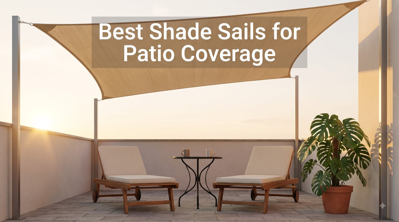 Best Shade Sails for Patio Coverage