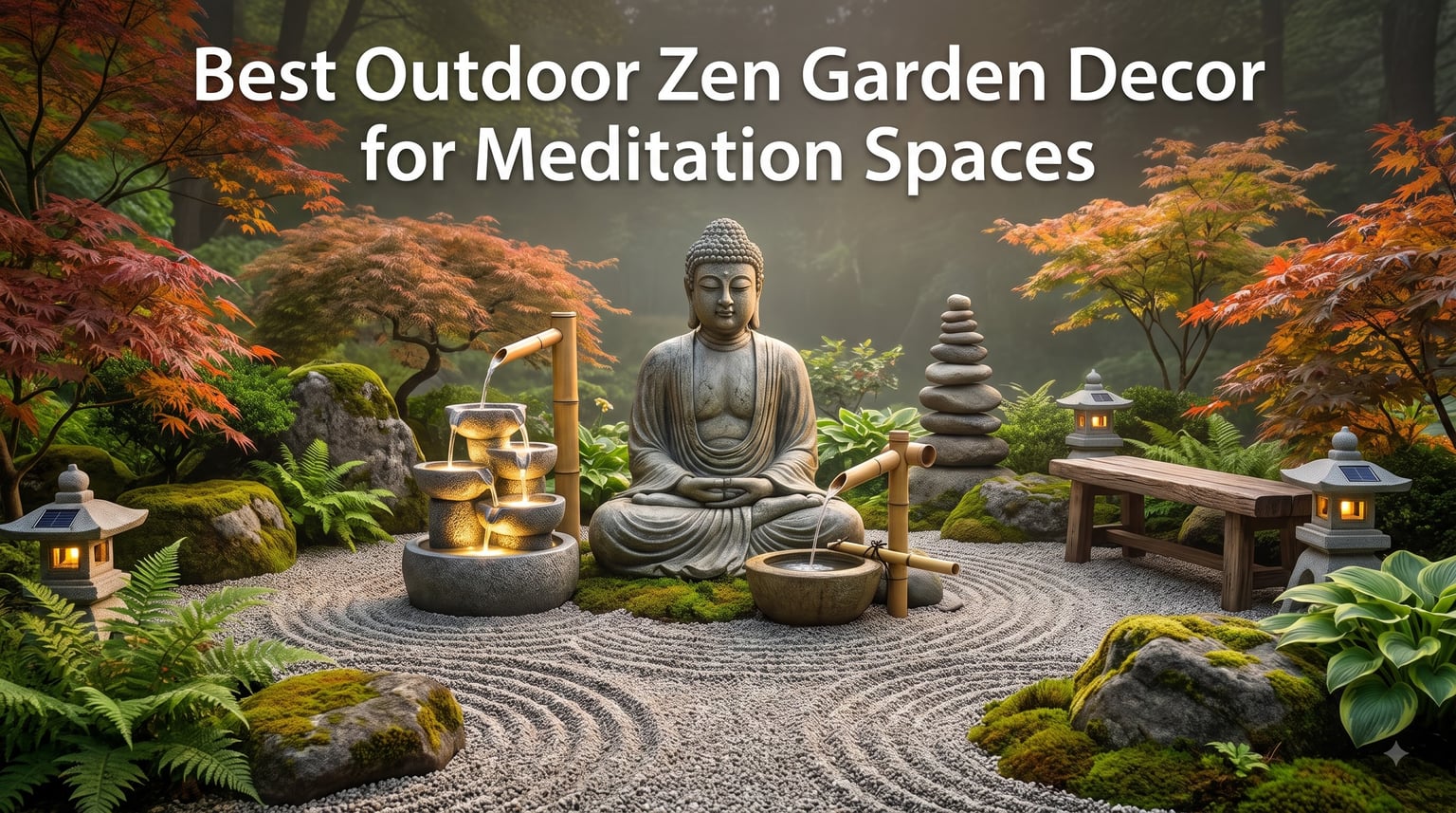 Best Outdoor Zen Garden Decor for Meditation Spaces