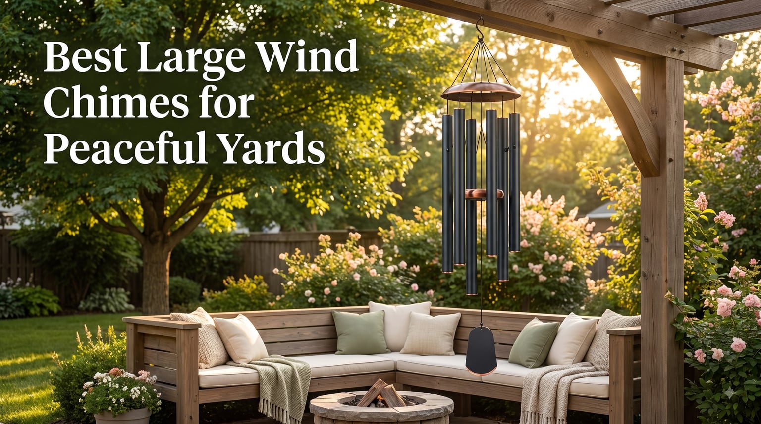 Best Large Wind Chimes for Peaceful Yards