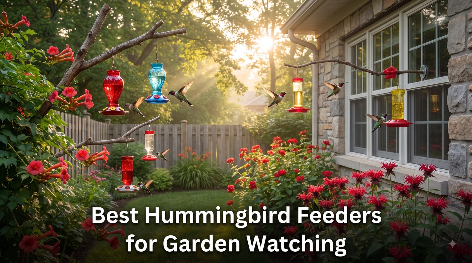 Best Hummingbird Feeders for Garden Watching