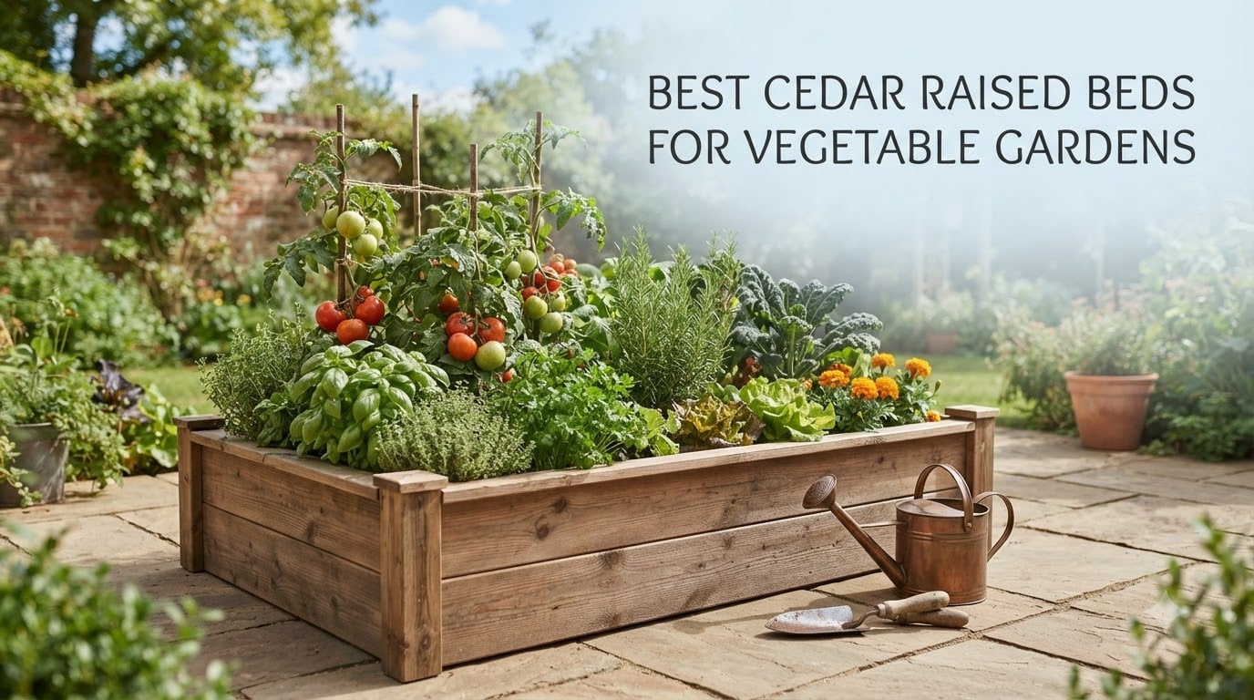Best Cedar Raised Beds for Vegetable Gardens