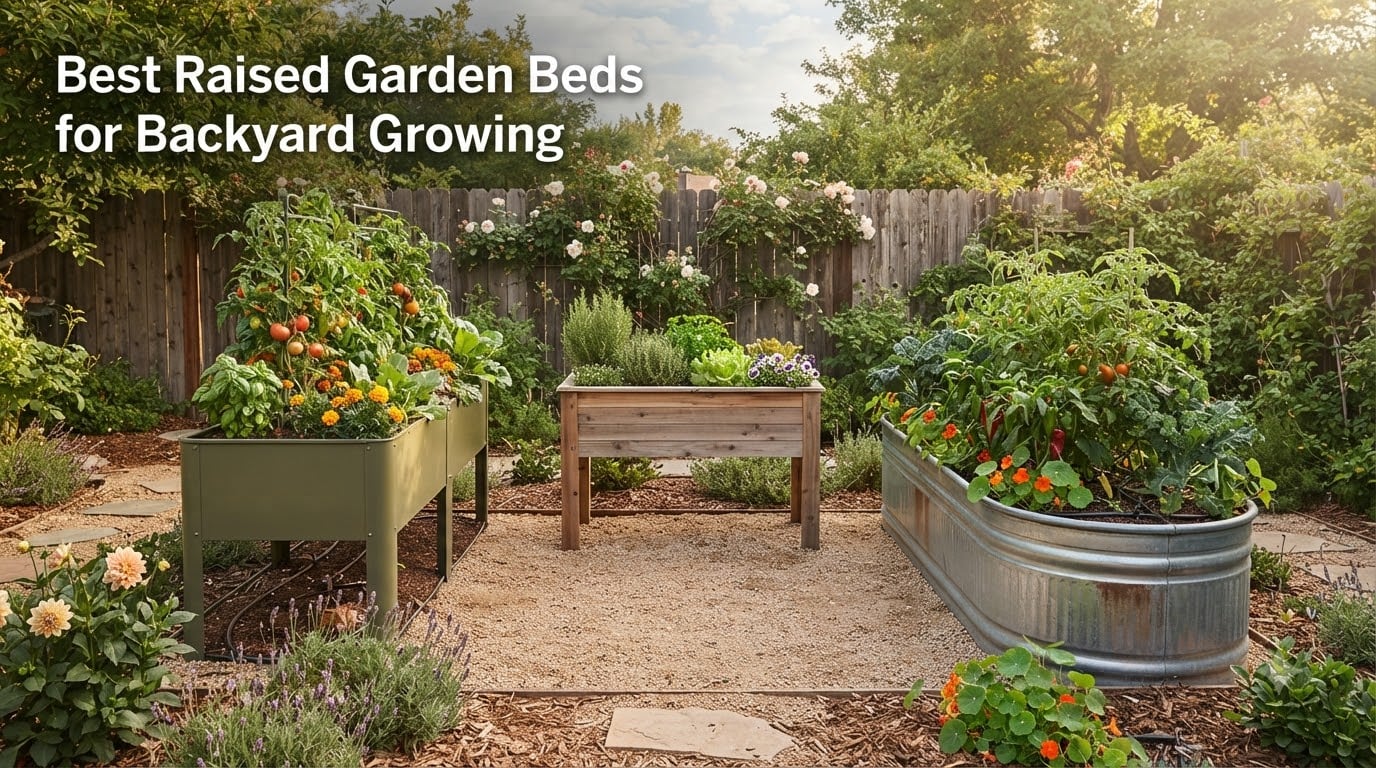 Best Raised Garden Beds for Backyard Growing